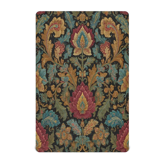 Kigai Fitted Mini Crib Sheet, Jersey Knit Floral Print For Playard Mattresses