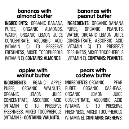 Happy Baby Organics Nutty Blends Fruit and Nut Butter