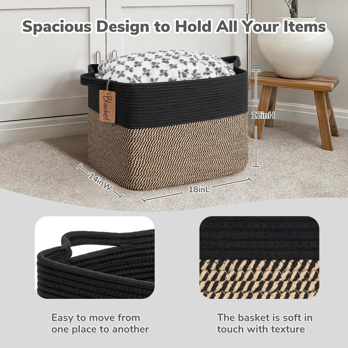 Goodpick Woven Storage Basket