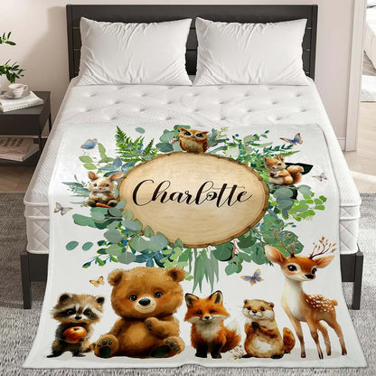 Frrahmen Custom Blankets for Boys Girls, Personalized First Day of School Blankets for Daughter, Perfect for Newborn (photo 2)