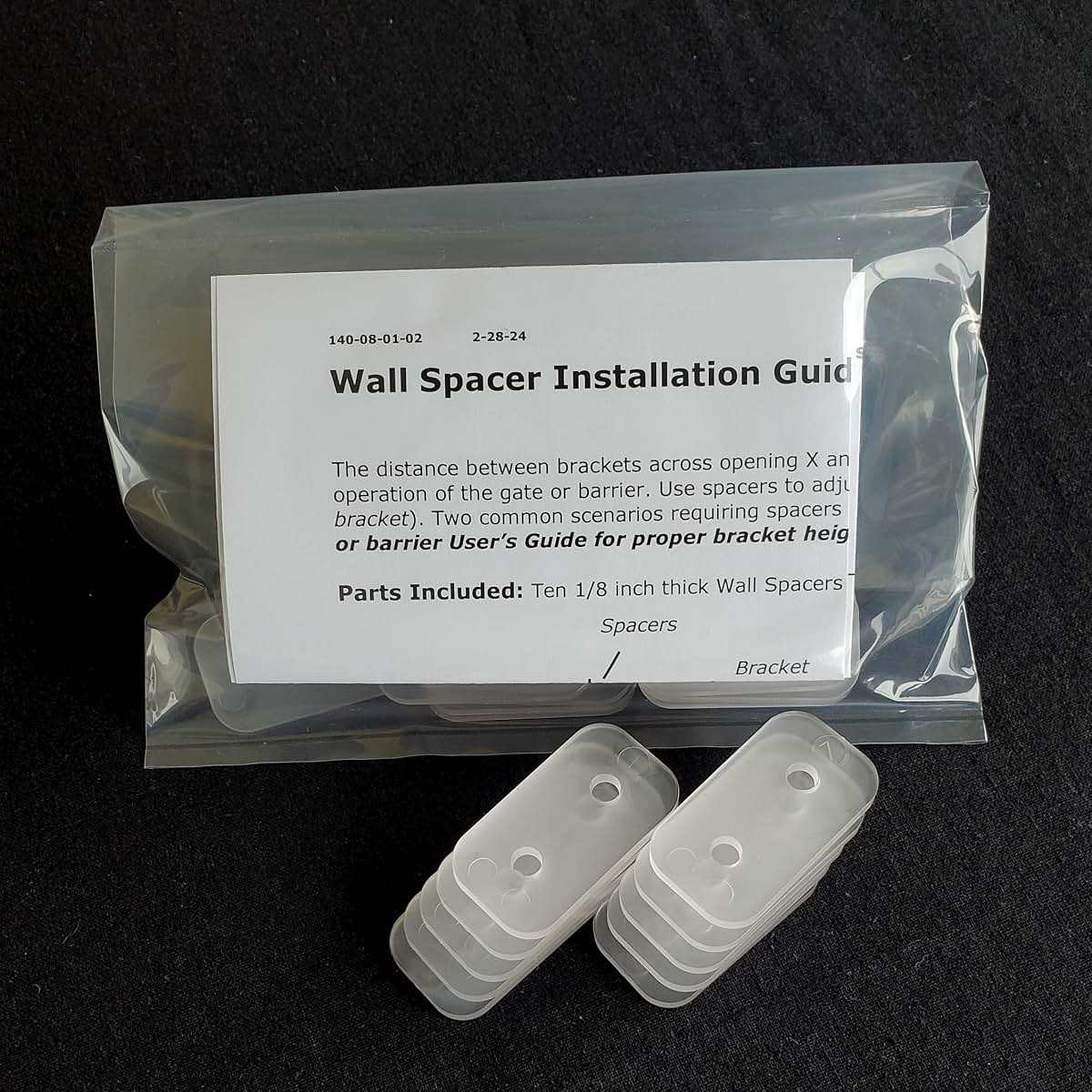 Smart Retract Retract-A-Gate Brand Only - Wall Spacer Set