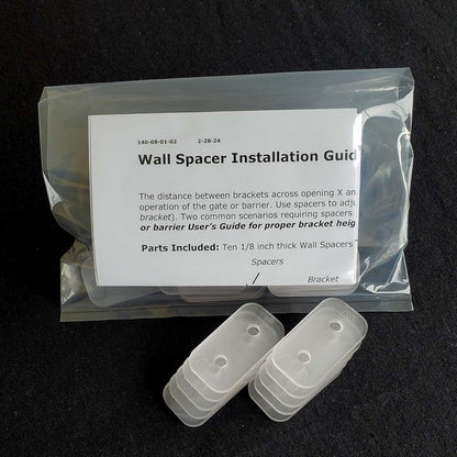 Smart Retract Retract-A-Gate Brand Only - Wall Spacer Set