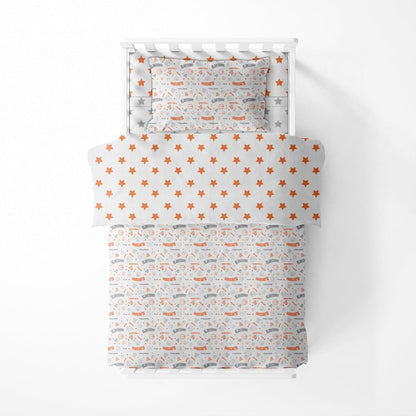 Bacati Muslin 4 Piece Toddler Bedding Set (photo 3)