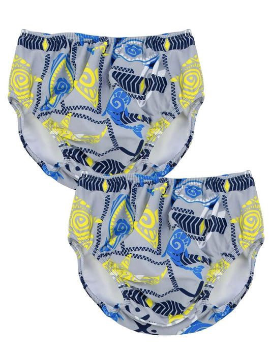 Tuga Sunwear Tuga Boys Reusable Swim Diaper 2-Pack, Fanatic, 3T