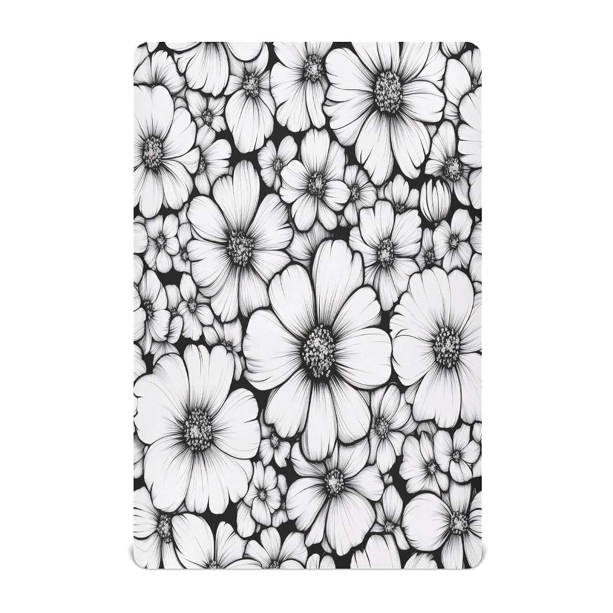 Goodold Floral Mini Crib Sheet