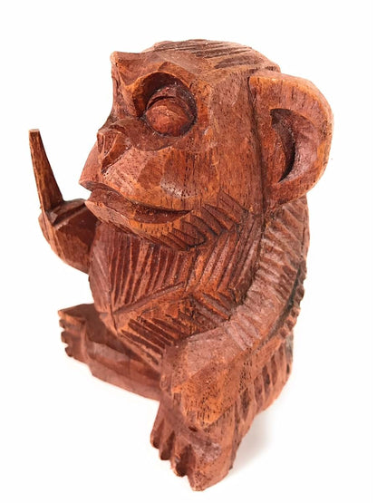 Rude Monkey Carved 4.5 Inch Bad Monkey Business Figurine