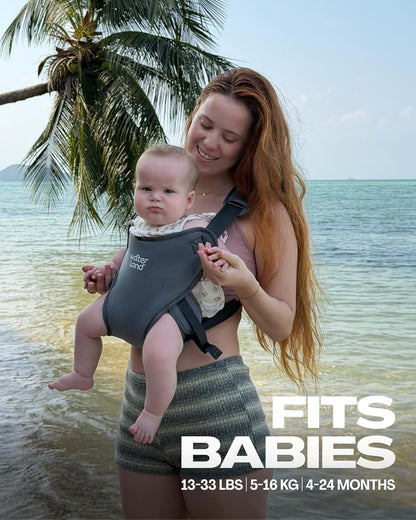 WaterLand Baby Carrier - Adjustable Waterproof Infant Chest Holder in IBlue