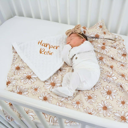 Qijundian Personalized Baby Blanket Lovey with Custom Embroidered Name (photo 4)