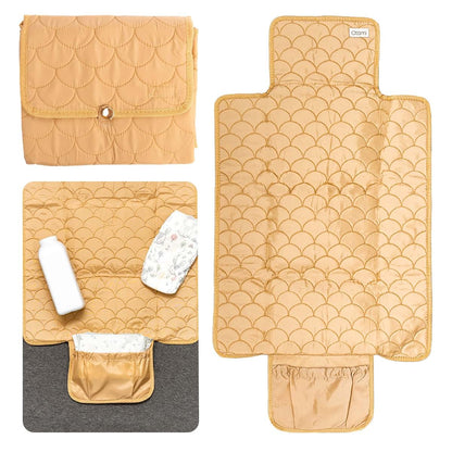 Diaper Changing Pad for Babies | Machine Washable Changing Pad Cover for Infants | Lightweight Travel Portable Changing
