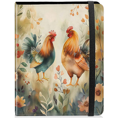 NLZQTTBD Photo Album For 5x7 Photos With 120 Photo Capacity And Watercolor Chicken Design