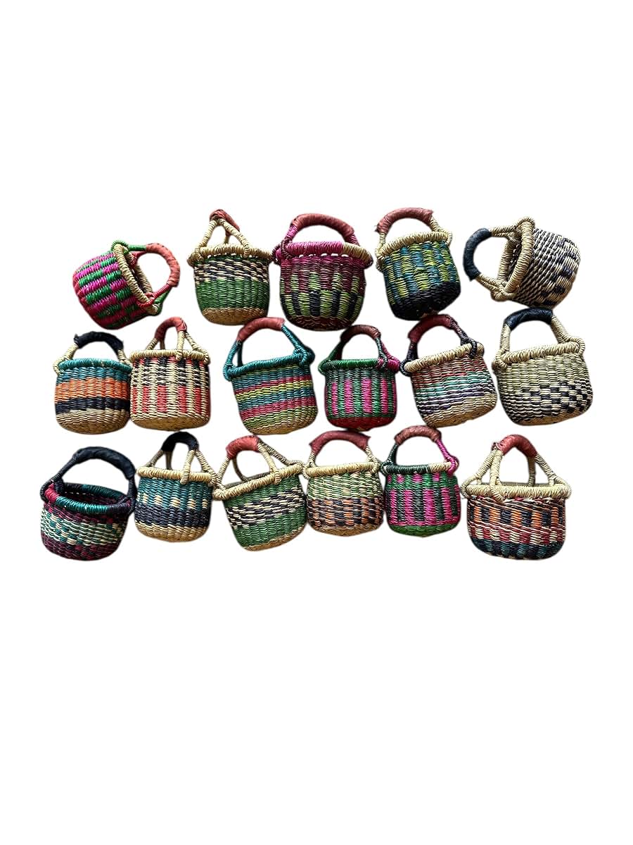 The African Home Goods Teeny Tiny Gratitude Baskets
