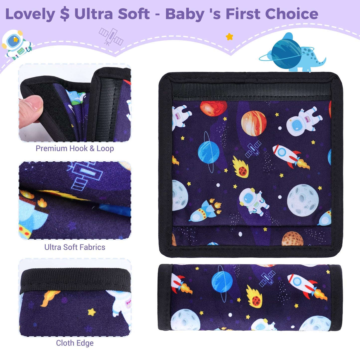 Coolbebe Car Seat Straps Shoulder Pads