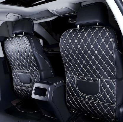 SGMFVXVRO 2pcs Car Seat Back Protectors for Lexus TX 350 500H 550H+ 2024-2025, Leather Backseat Kick Guard Seat Saver