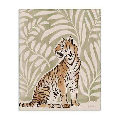 Stupell Industries Gallant Tiger Canvas Wall Art