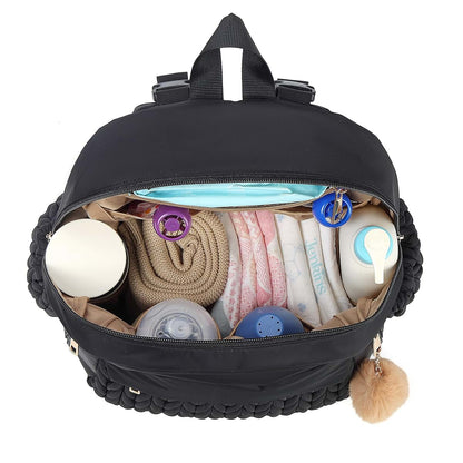SEWBOO Diaper Bag Newborn Baby Backpack Black (photo 2)