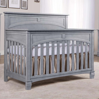 Evolur Santa Fe 5-in-1 Convertible Crib, Storm Grey (photo 2)