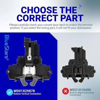 BlueStars WD01X29878 Dishwasher Door Latch Replacement For GE And Hotpoint Models (photo 4)