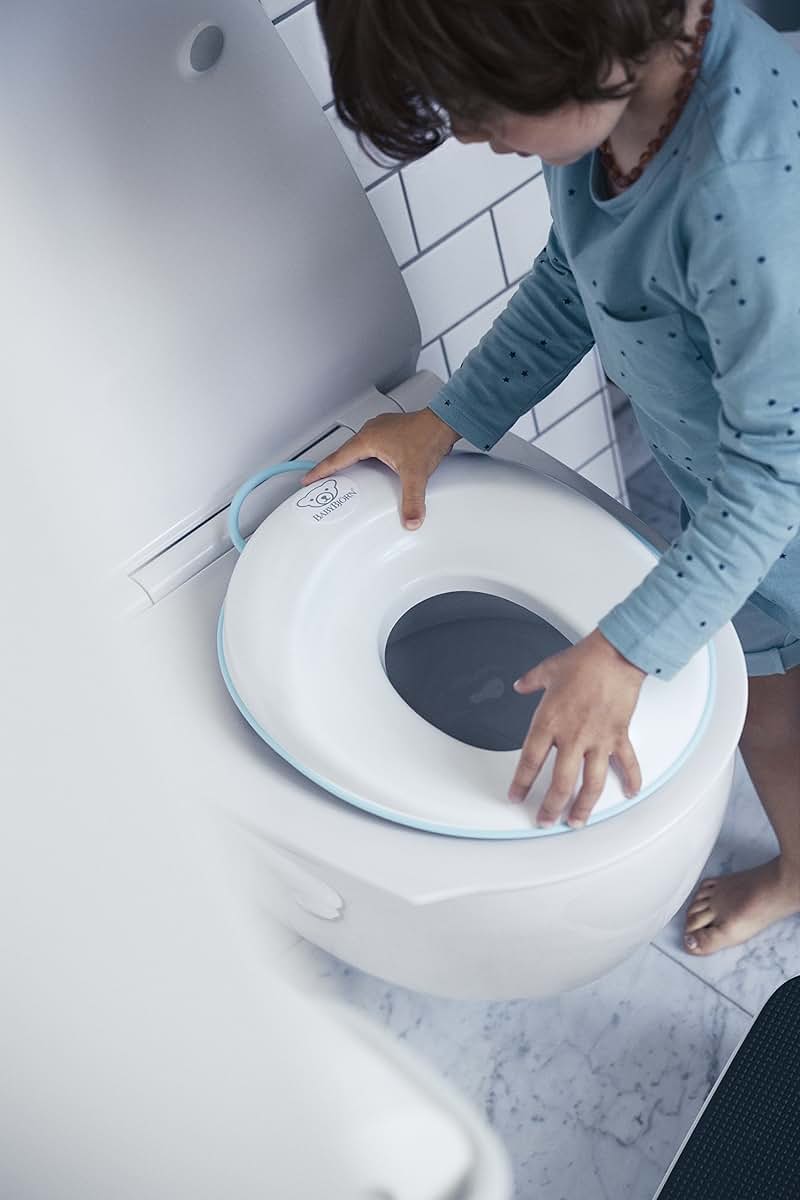 BabyBjörn Toilet Trainer White Gray