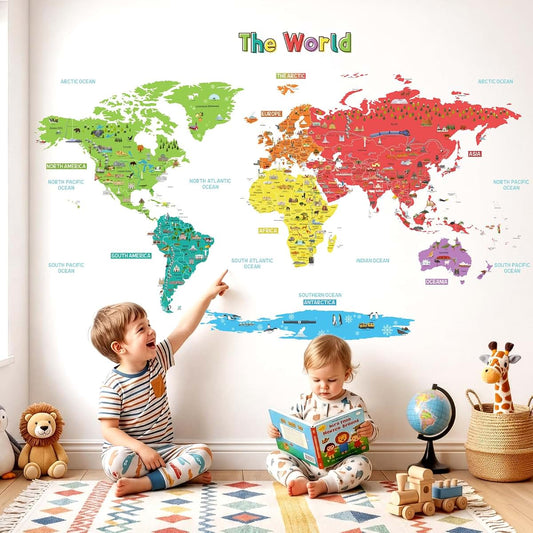 Nursery Wallpaper Decorative Roll for Baby Bedroom
