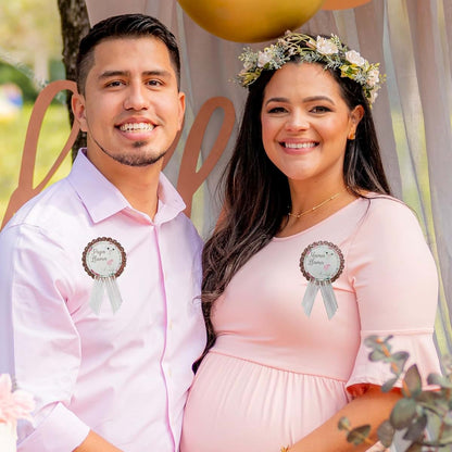 Amy's Bubbling Boutique Llama Baby Shower Theme Pins for New Parents (photo 2)