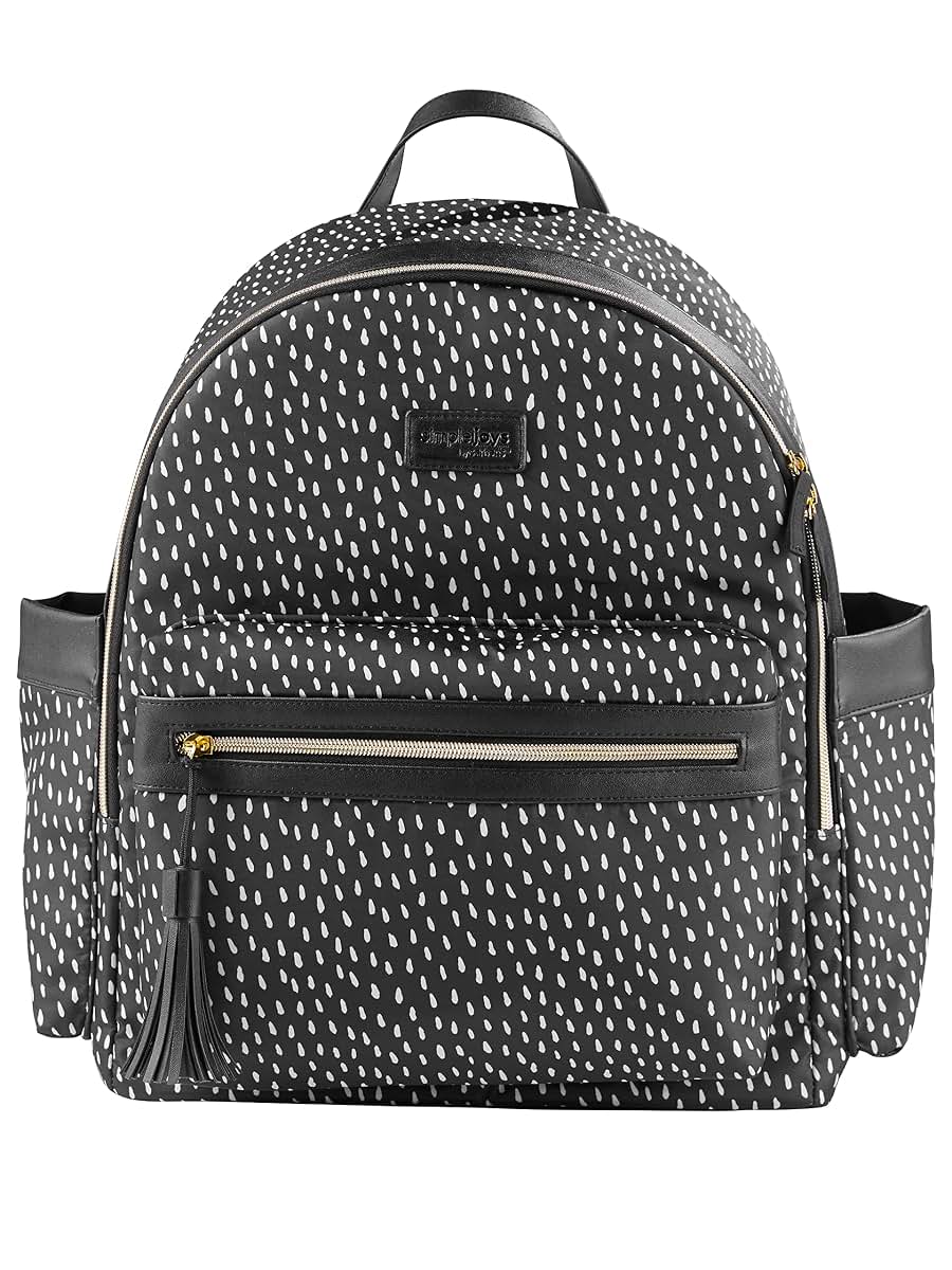 Simple Joys by Carter's Spot On Polka Dot Diaper Backpack