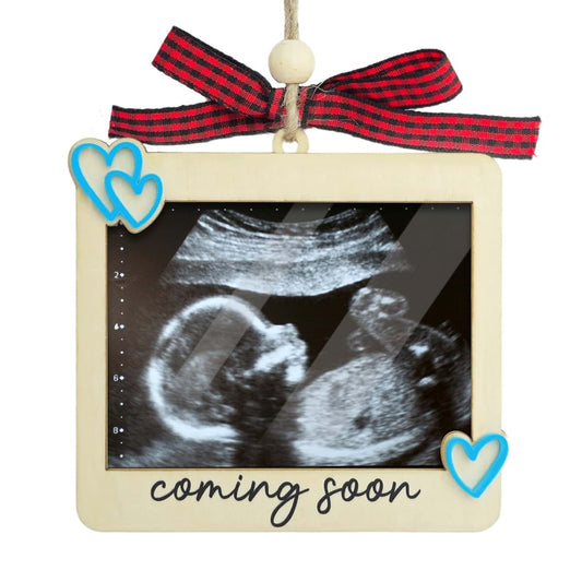 Hangwoous Ultrasound Photo Frame Ornament Baby Announcement Keepsake