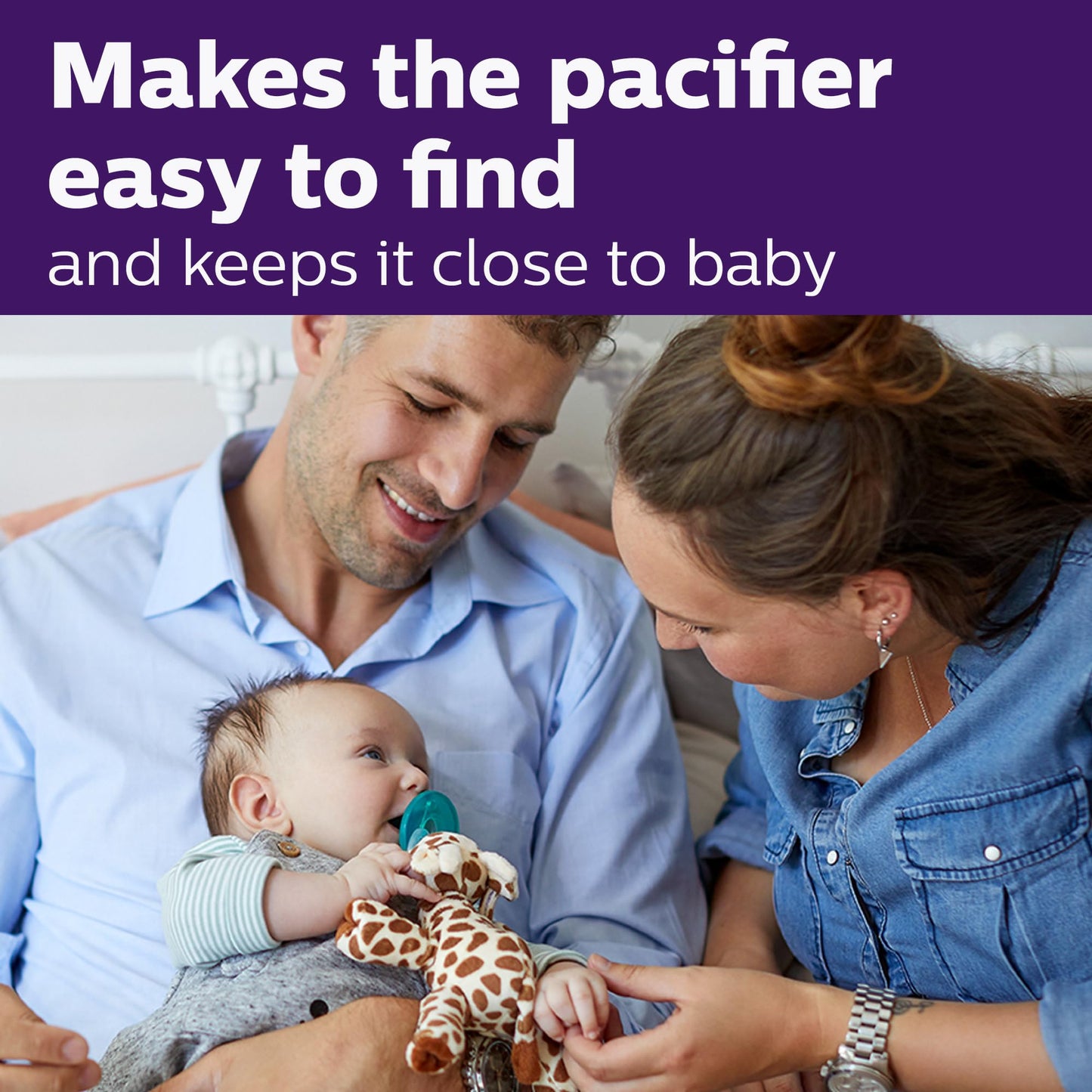 Philips Avent Soothie Snuggle Pacifier Holder