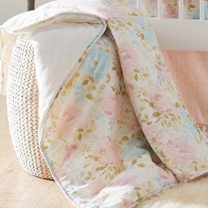 Levtex Amelia Baby Nest & Nod Bedding Set - Pink Cotton Crib Accessories