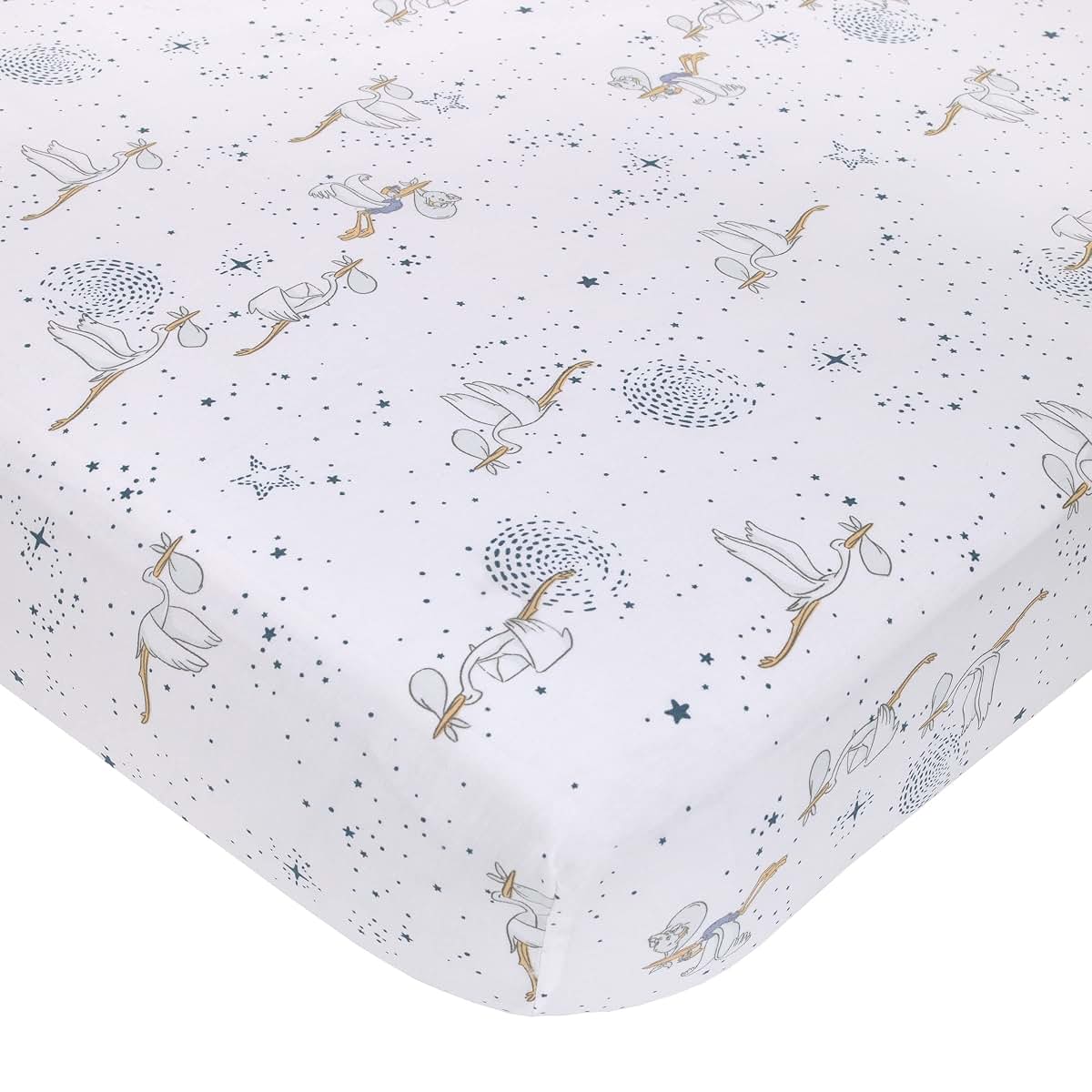 Dumbo Sweet Little Baby Crib Bedding Set - Comforter, Sheet, and Skirt