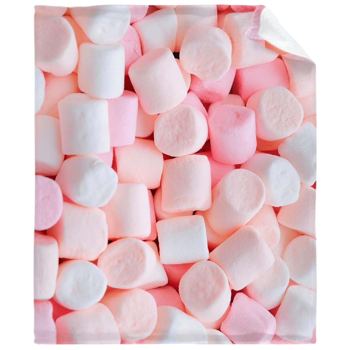Buyyet Marshmallow Blanket 30x40 Inch Soft Flannel Fleece Throw