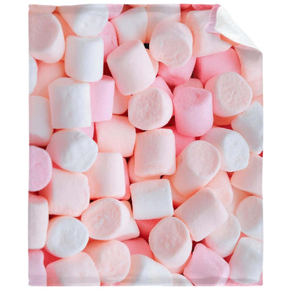 Buyyet Marshmallow Blanket 30x40 Inch Soft Flannel Fleece Throw