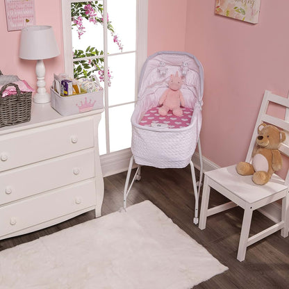 Everyday Kids 2-Pack Cotton Jersey Knit Bassinet Fitted Sheets