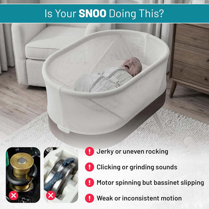 SnoozyFix O-Ring Repair Kit for Snoo Smart Sleeper Bassinet (O-Rings & Full Tool Set)