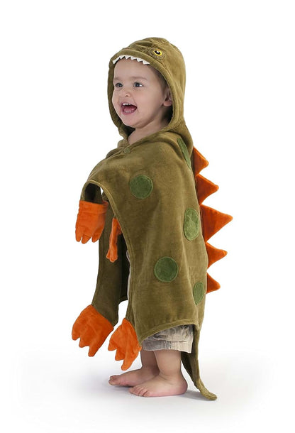 Kidorable Dinosaur Hooded Towel for Bath Time