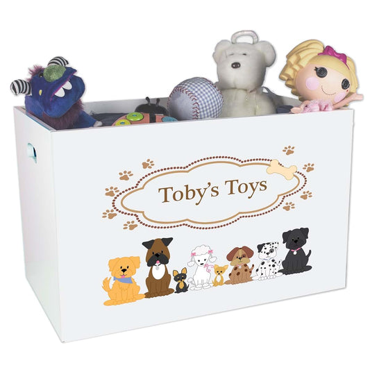 My Bambino Personalized Dogs Toy Box And Storage Chest