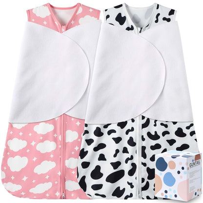 Guntail 3-Way Adjustable Wearable Sleep Sack Swaddle
