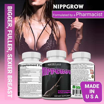 Beautifyem Nippgrow Natural Nipple Size Increase Supplement