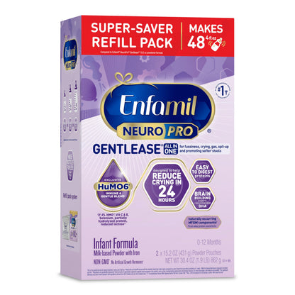 Enfamil NeuroPro Gentlease Baby Formula Powder