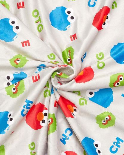 Plush Polar Fleece Baby Unisex Blanket (Red/Blue/Green)