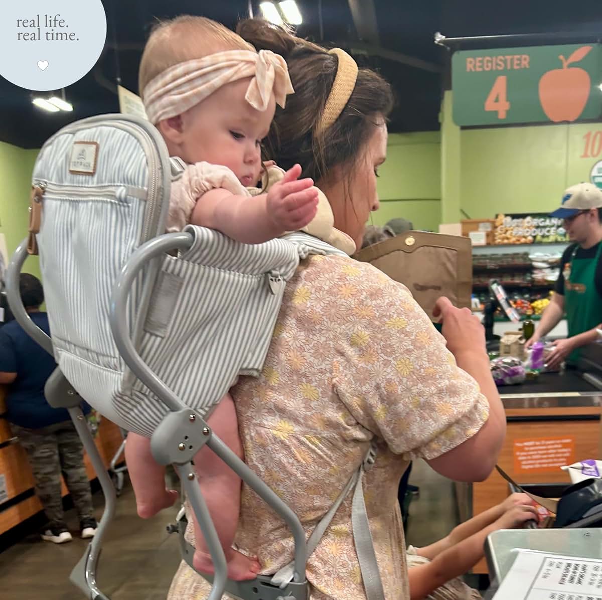 TotPack: Lightweight Backpack Carrier | Premium Features, Ergonomic Aluminum Frame & Kickstand. (Everyday Comfort. Easy (photo 3)
