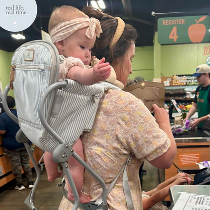 TotPack: Lightweight Backpack Carrier | Premium Features, Ergonomic Aluminum Frame & Kickstand. (Everyday Comfort. Easy (photo 3)