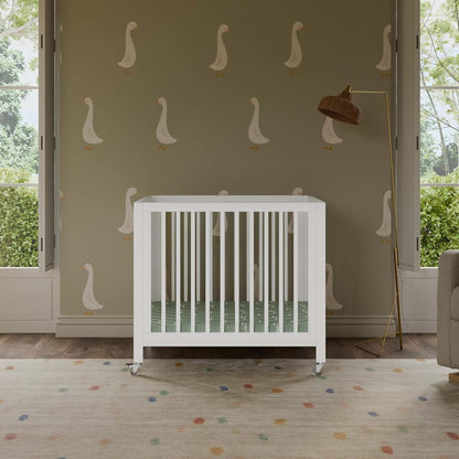 Babyletto Rolli All-Stages Midi Crib Conversion Kit In White, Portable And Adjustable