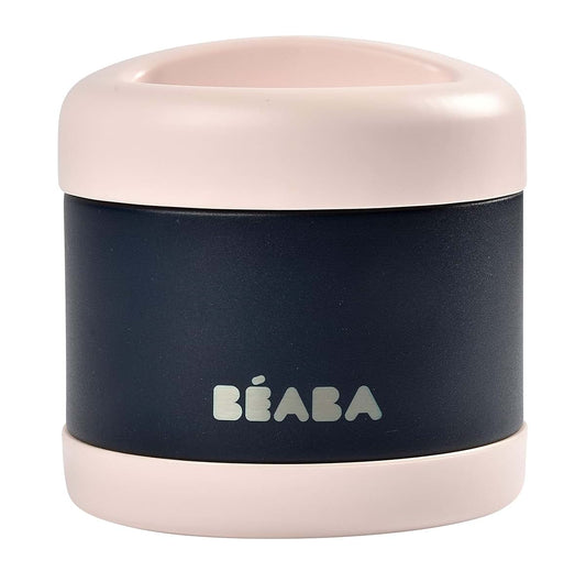 Béaba Beaba Stainless Steel Insulated Food Jar 10 oz, Kids insulated, Lunch Containers, Leakproof, Wide Opening