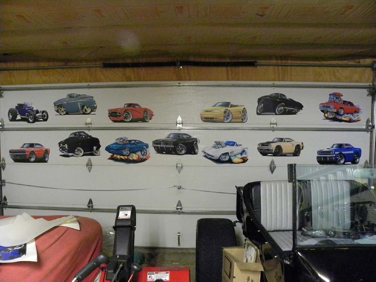 FatCat Wall Graphics Vintage Cartoon Car Wall Decal
