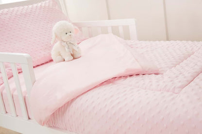 American Baby Company Minky Dot Chenille Toddler Bedding Set