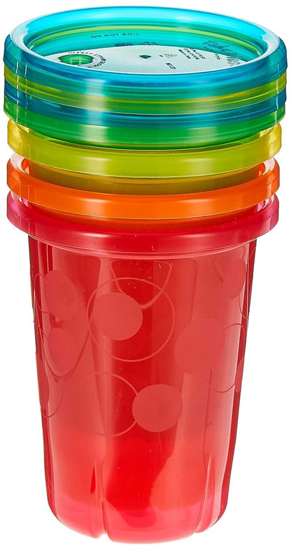 Take And Toss Spill Proof Straw Cups for Kids