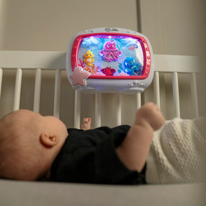 Baby Einstein Sea Dreams Soother Pink Musical Crib Toy