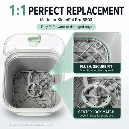 XuanFain Replacement Bottom Tray For Momcozy KleanPal Pro BS03 Washer (photo 3)