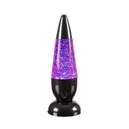 Funtime Gifts Glitter Light Colour Changing Liquid Filled Lamp with USB, Acrylic, White (photo 4)