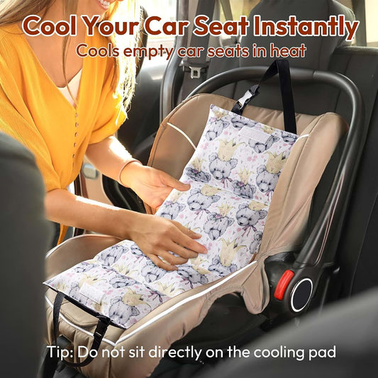 NCVI Car Seat Cooler with Ice Packs and Sun Protection